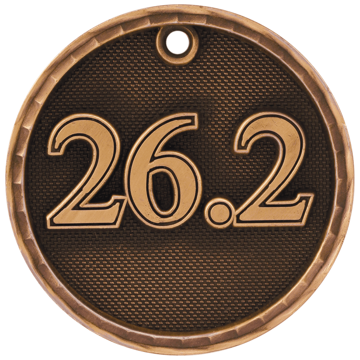 Antique Bronze 2" 3D Marathon Medal
