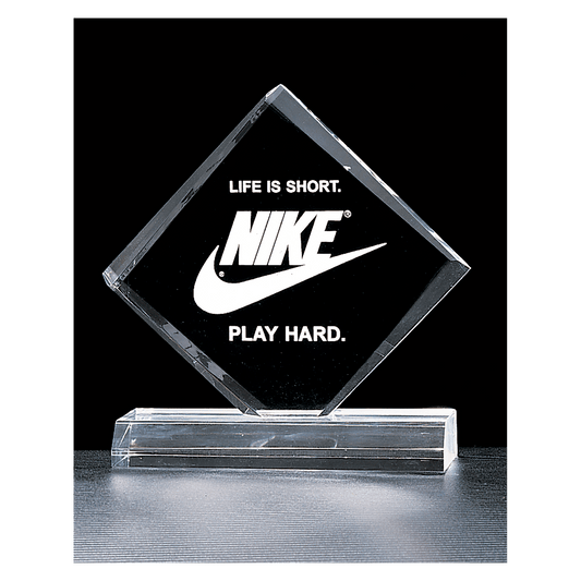 4 1/2" 5 1/8" Diamond Series Clear Acrylic