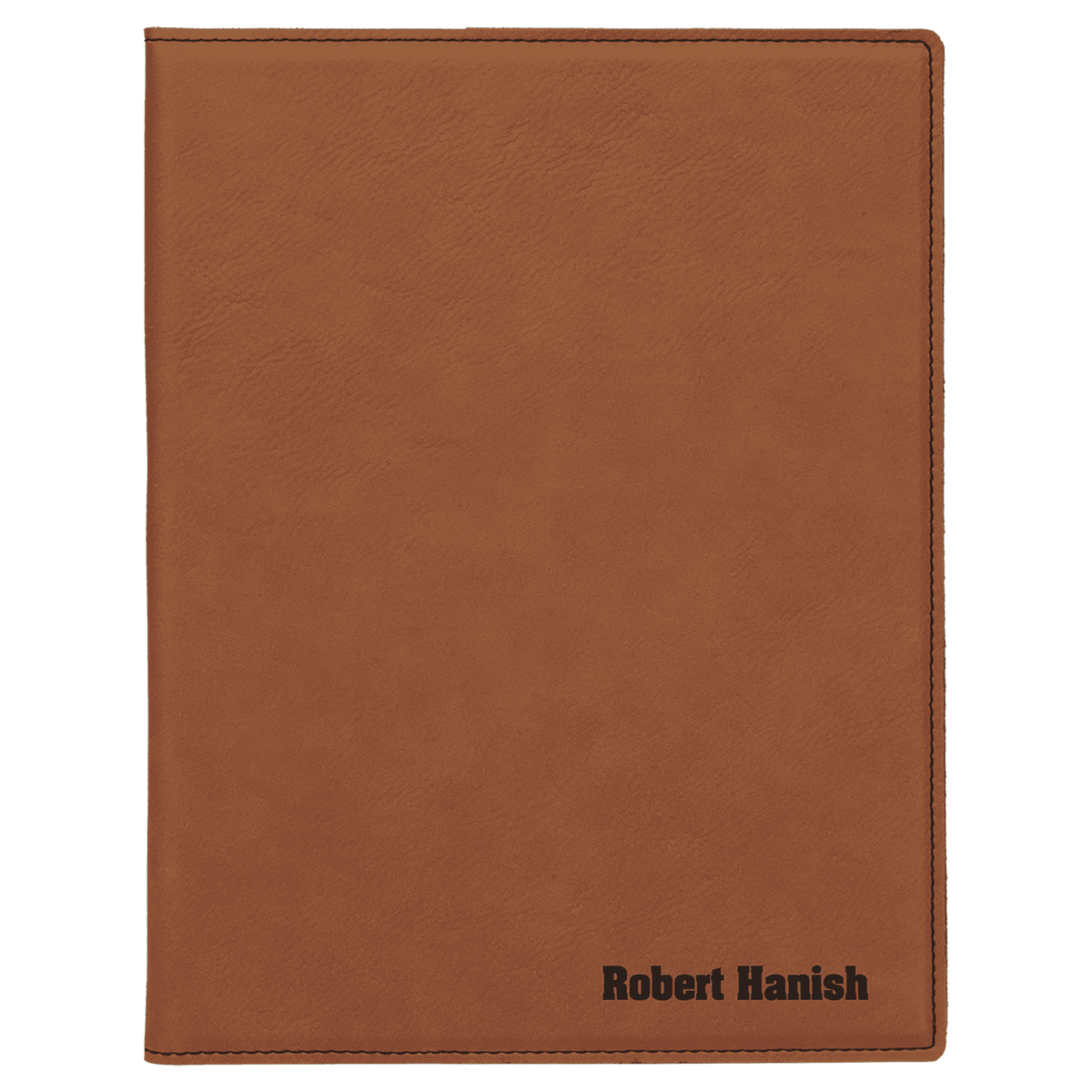 Rawhide 7" x 9" Laserable Leatherette Small Portfolio with Notepad