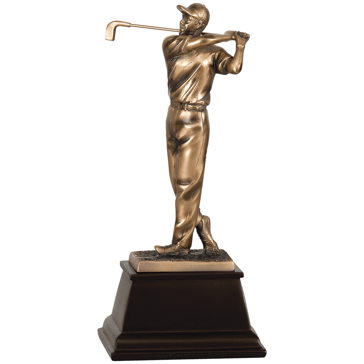 Bronze 2 13" Male Golf Resin Award