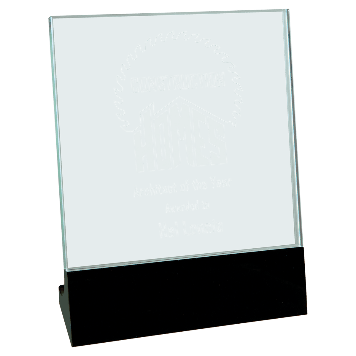 6" x 7" Glass Stand Up