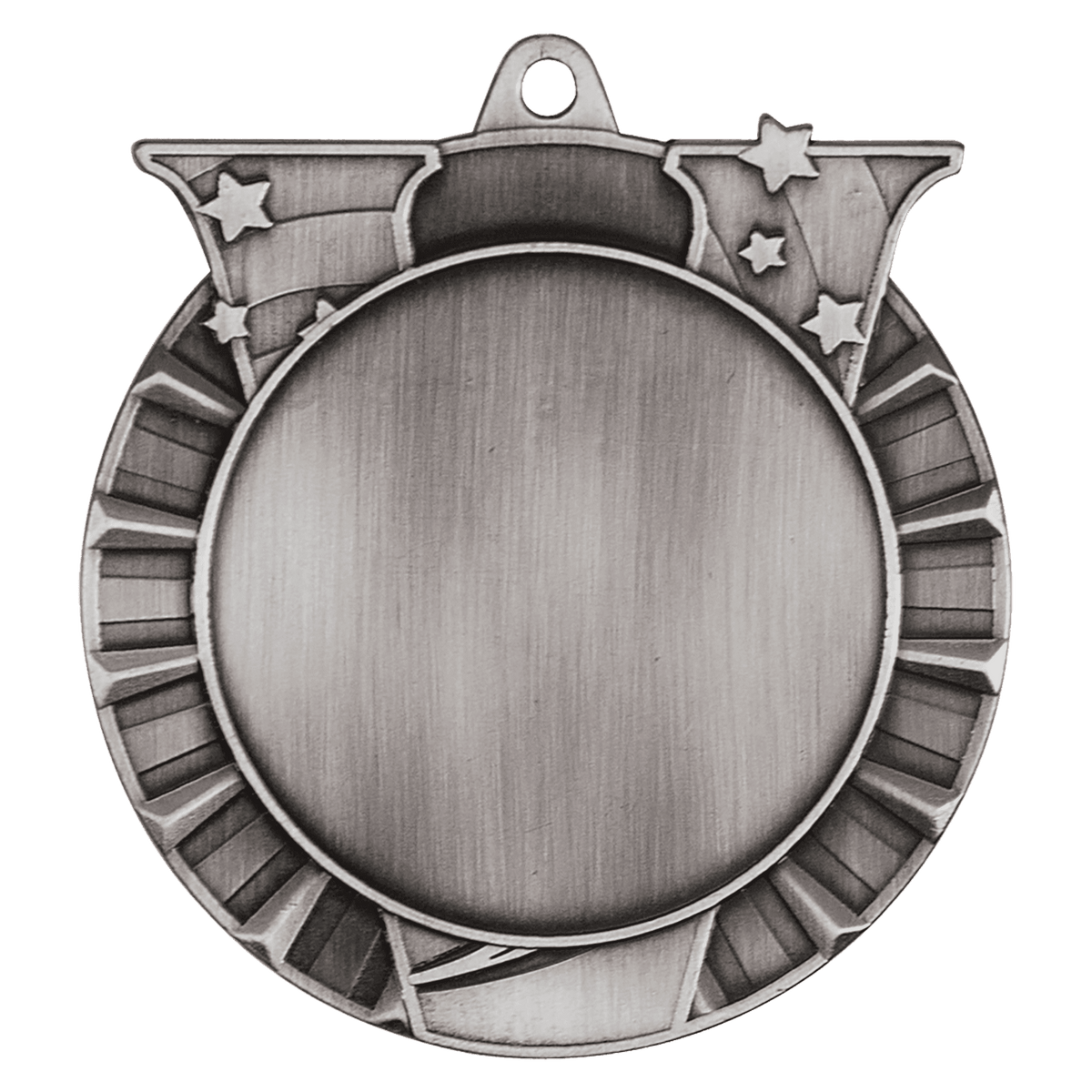 Antique Silver 2 3/4" Victory 2" Insert Holder Medal