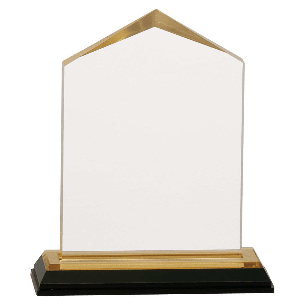 Gold 3 1/2" x 5 1/2" Jewel Impress Acrylic