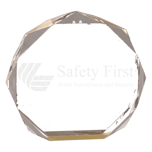 Gold 6" Octagon Acrylic Award