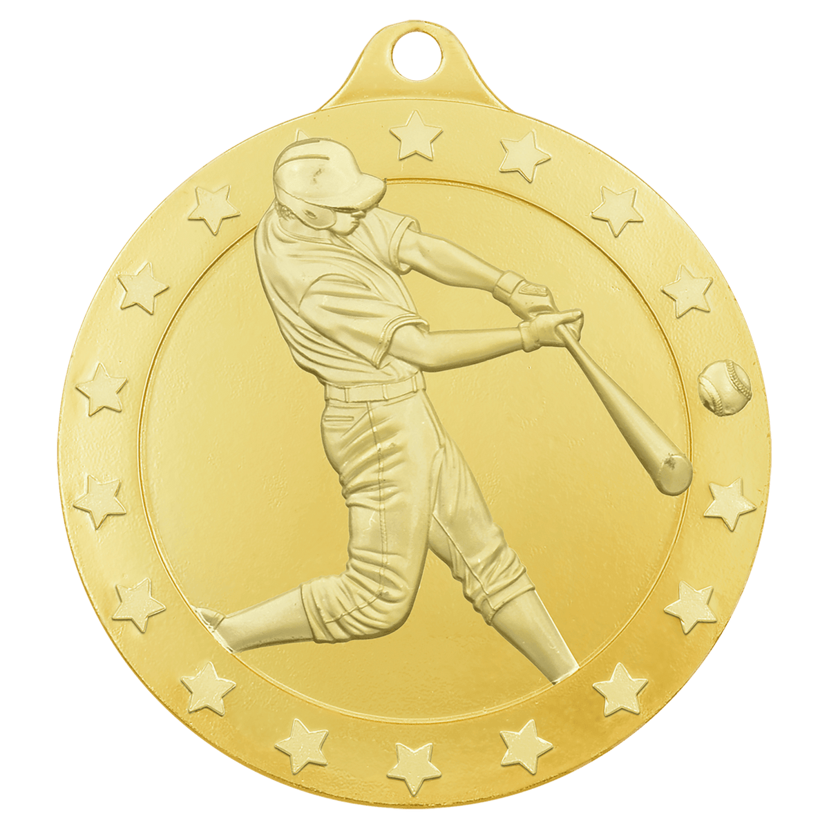 2" Radiance Baseball Medal - Gold