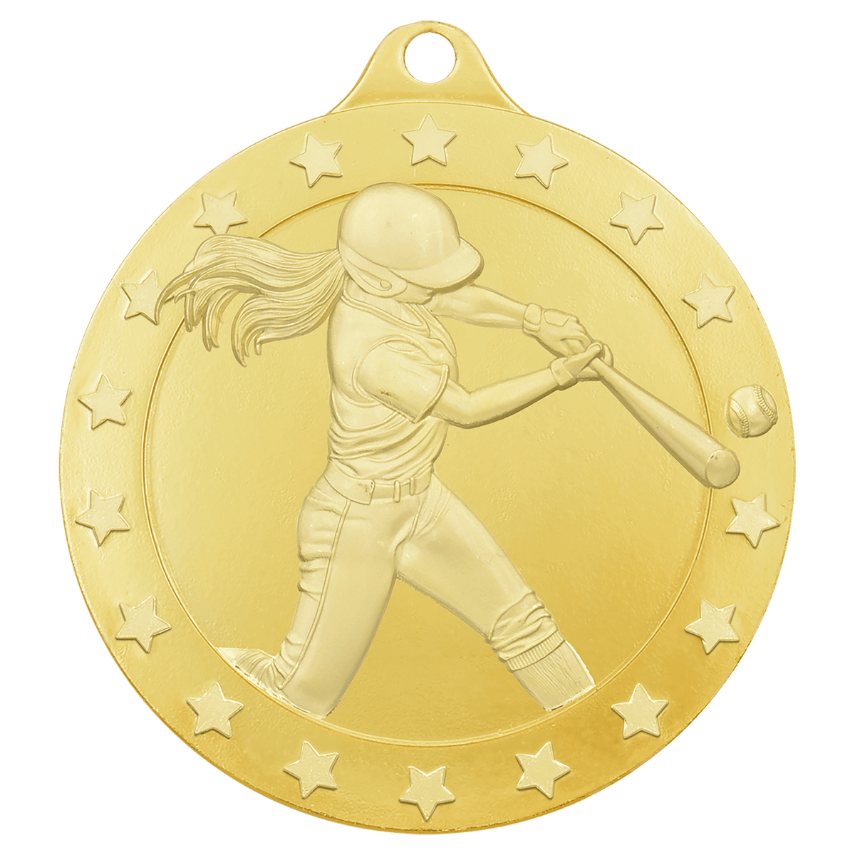 2" Radiance Softball Medal - Gold