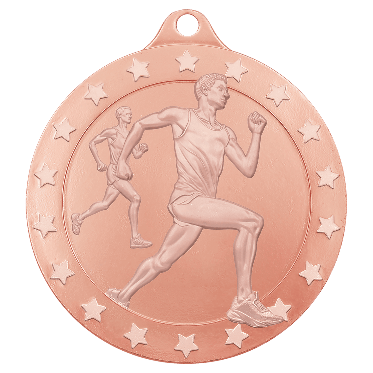 2 3/4" Radiance Male Cross Country Medal - Bronze