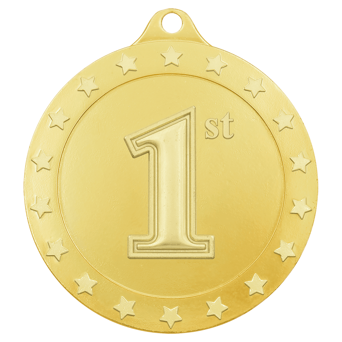 Gold 2 3/4" Radiance 1st Place Medal