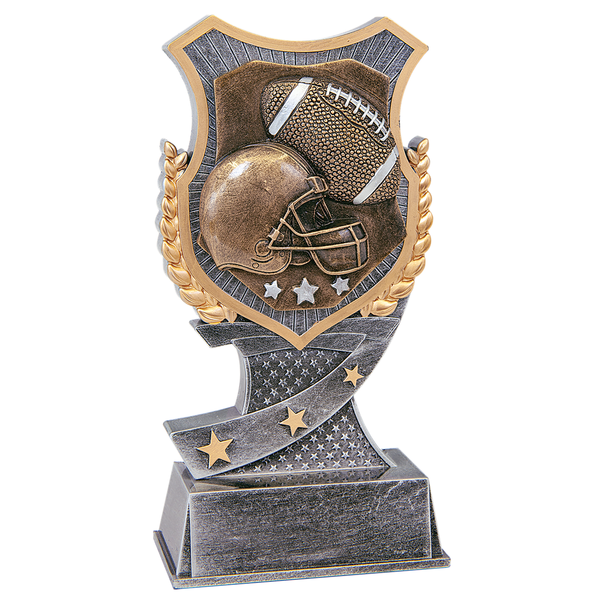 6" Football Shield Award