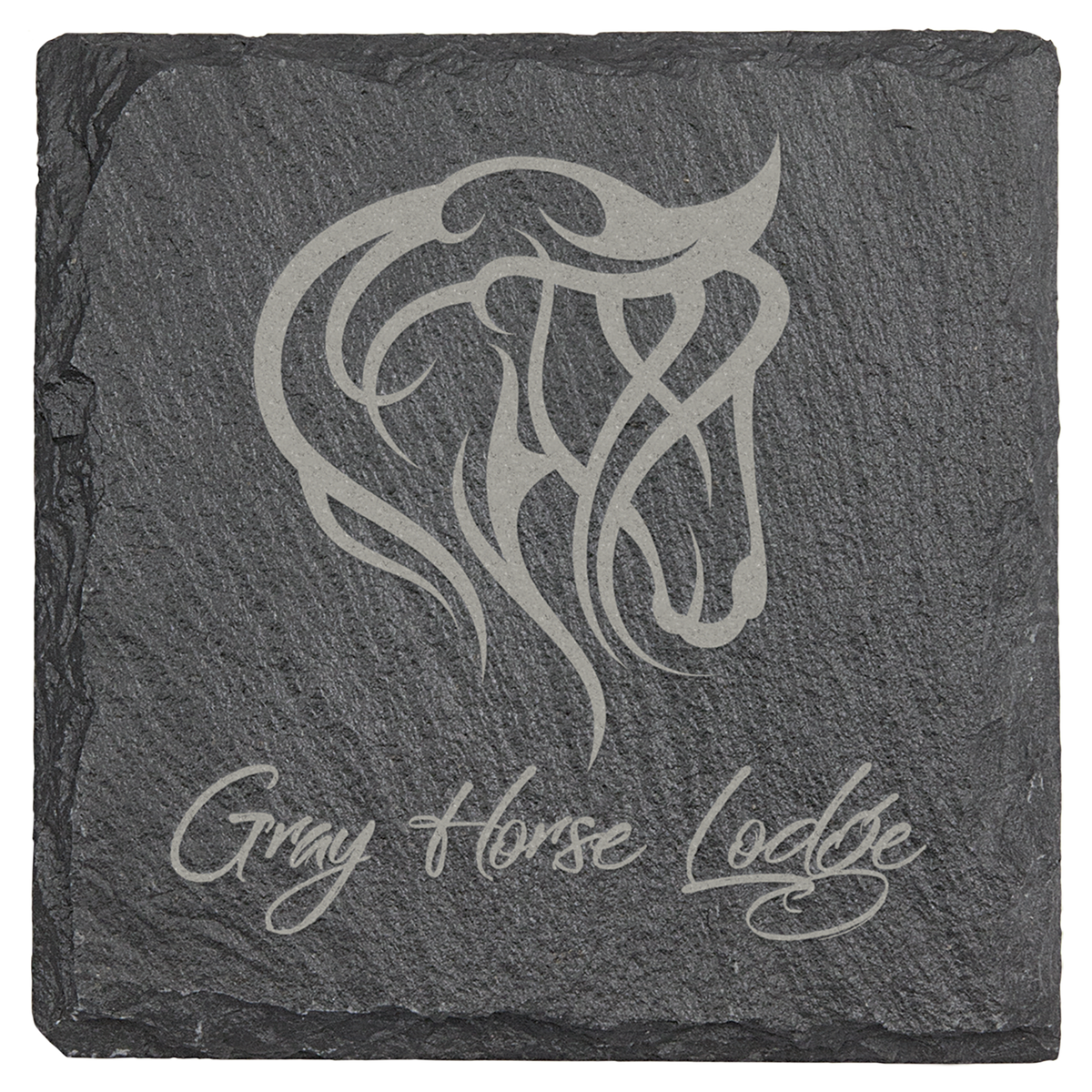Slate 4" x 4" Square Coaster
