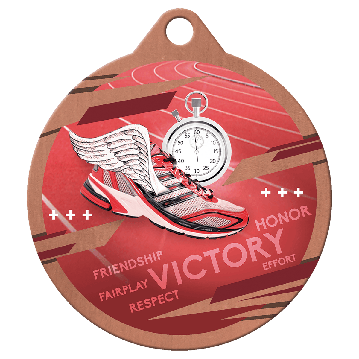 2" Inspire Track Medal - Bronze
