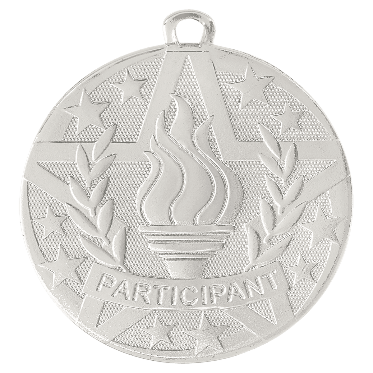 Silver 2" Superstar Participant Medal