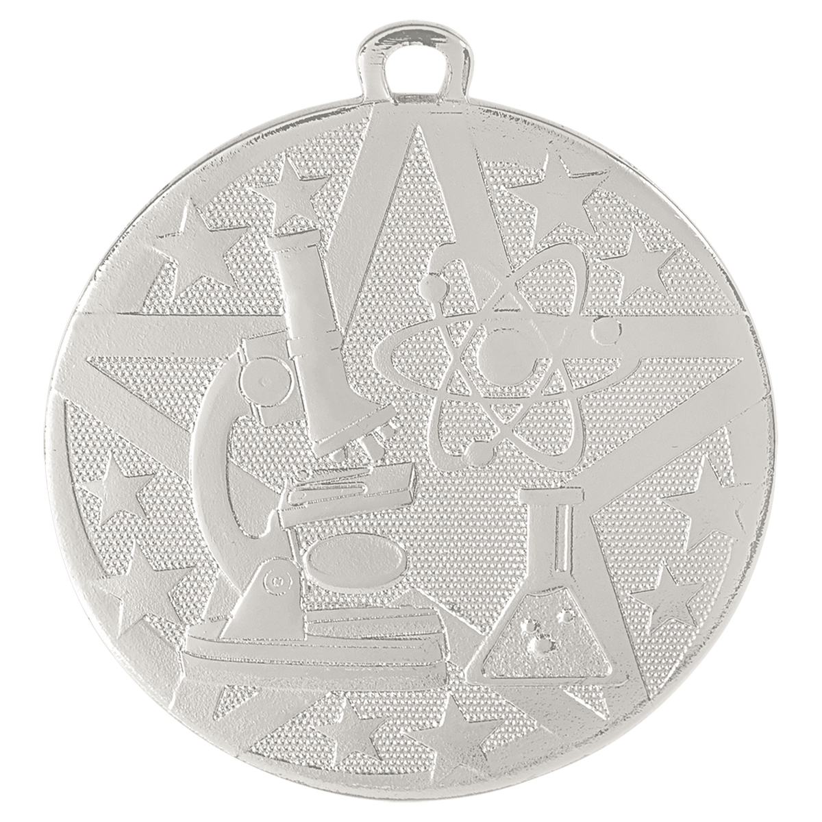 Silver 2" Superstar Science Medal