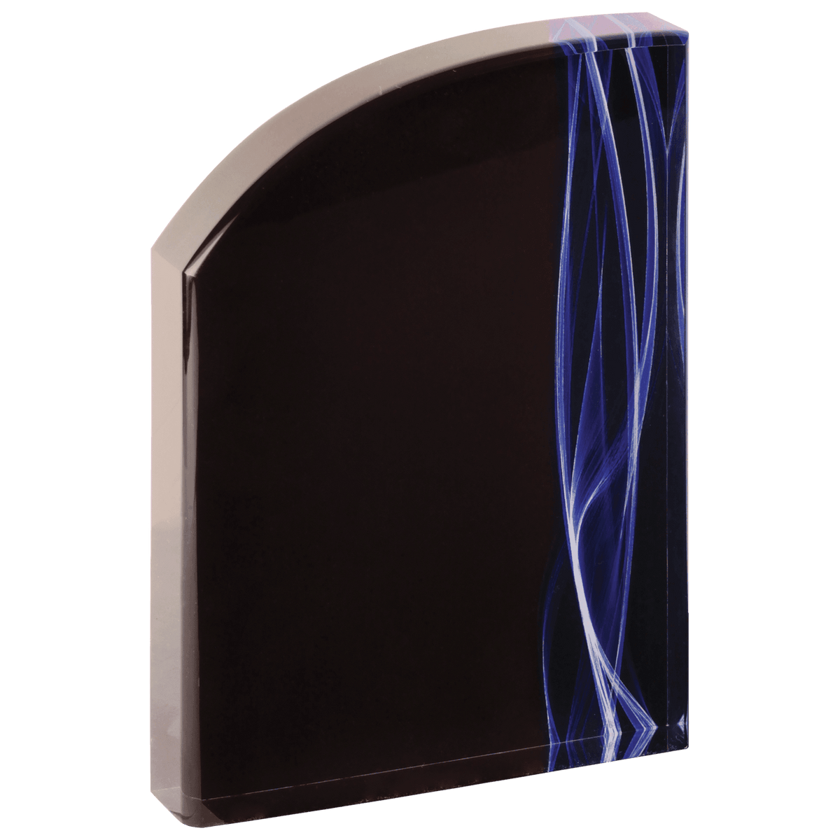 Blue 7" Wave Vapor Acrylic